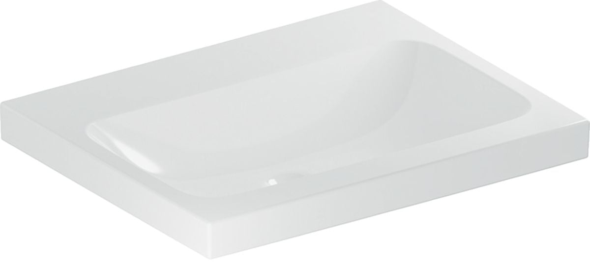 Geberit iCon mosdótál 60x48 cm négyszögletes beépíthető fehér 501.834.00.8