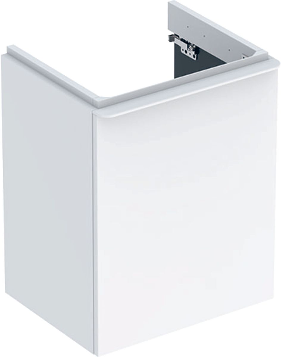 Geberit Smyle Square szekrény 49.2x40.6x61.7 cm mosdókagyló alá akasztható fehér 500.363.00.1