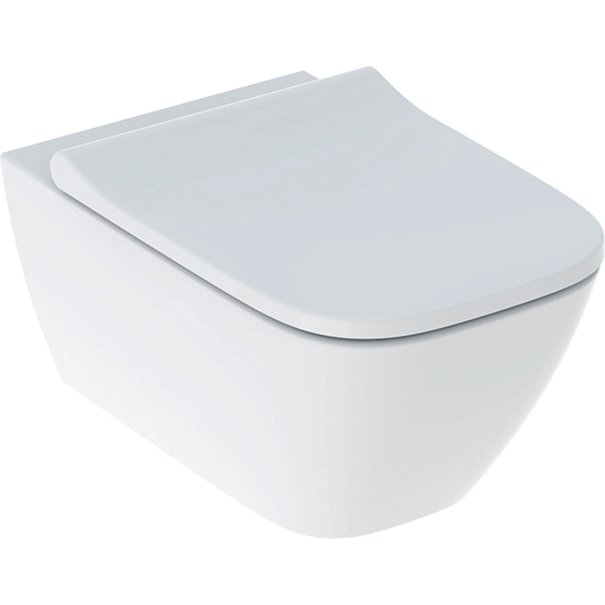 Geberit Smyle Square wc csésze + wc ülőke szett függesztett igen fehér 500.683.00.2