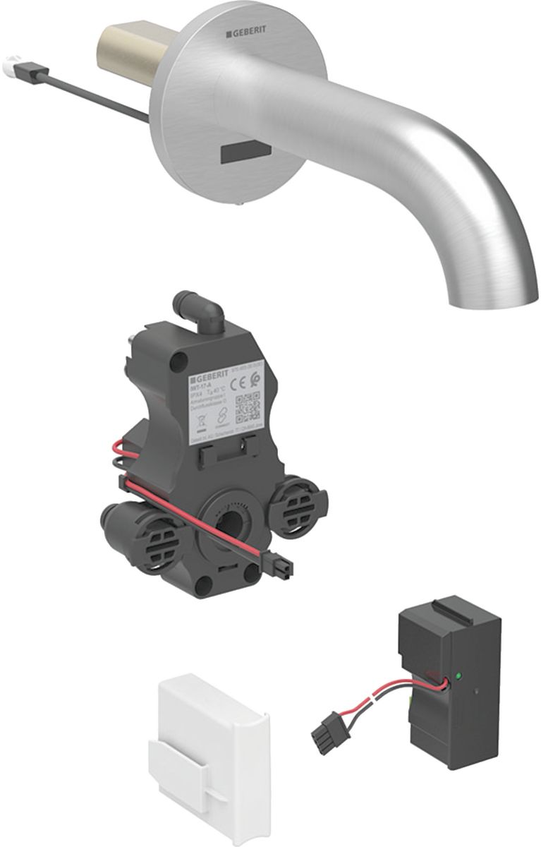Geberit Piave mosdócsaptelep süllyesztett elektronikus acél 116.261.SN.1