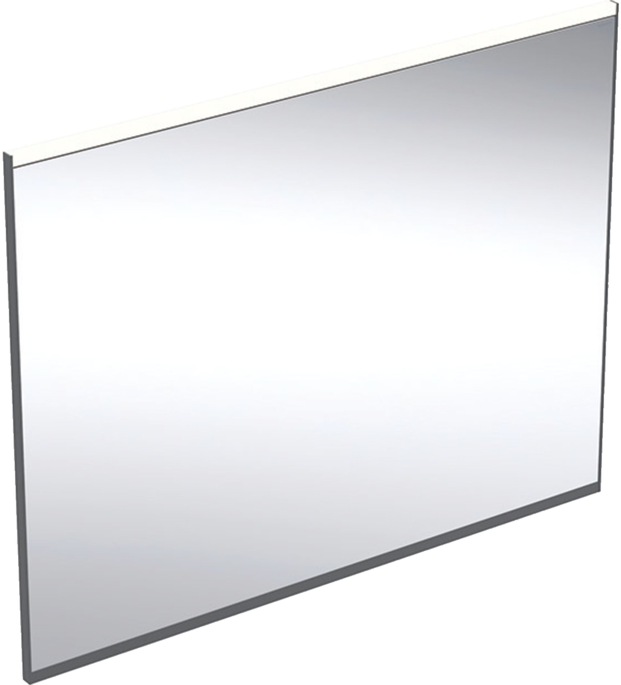 Geberit Option Plus Square tükör 90x70 cm négyszögletes világítással páramentesítő fóliával 502.783.14.1