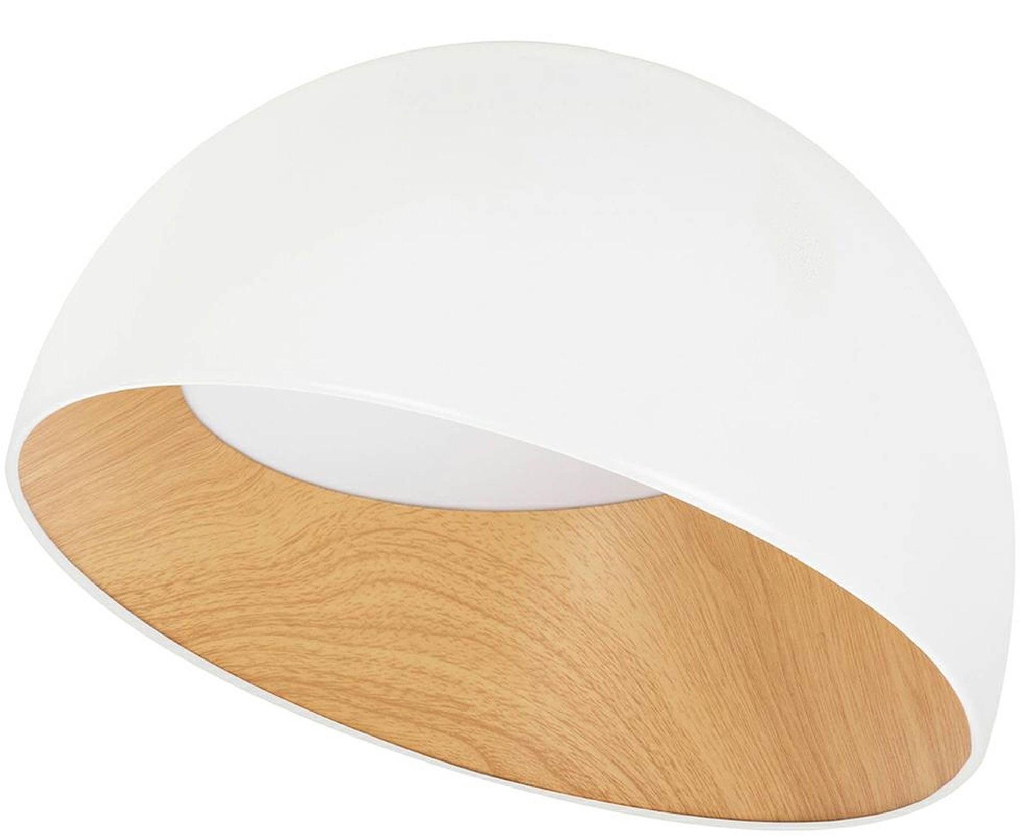 Moosee Tolla mennyezeti lámpa 1x16 W fehér-fa MSE010100279