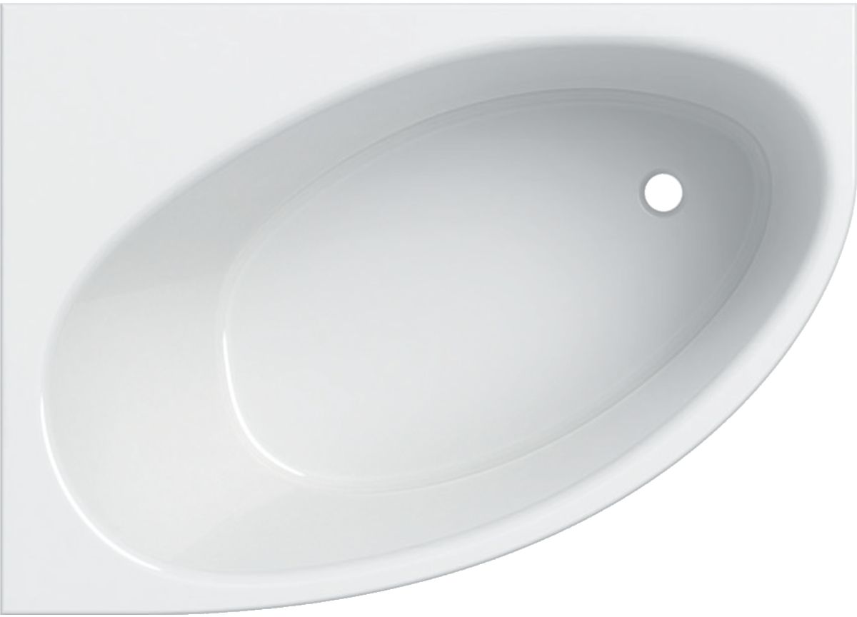 Geberit Selnova sarokkád 140x100 cm jobboldali fehér 554.270.01.1