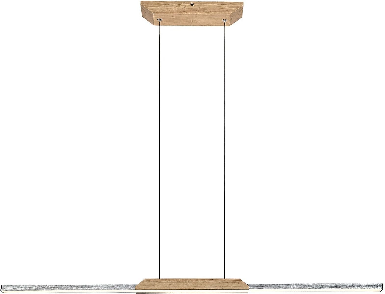 Rabalux Tamur függőlámpa 1x26 W fehér-fa 72084