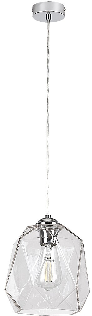Rabalux Shivani függőlámpa 1x40 W króm-átlátszó 72012