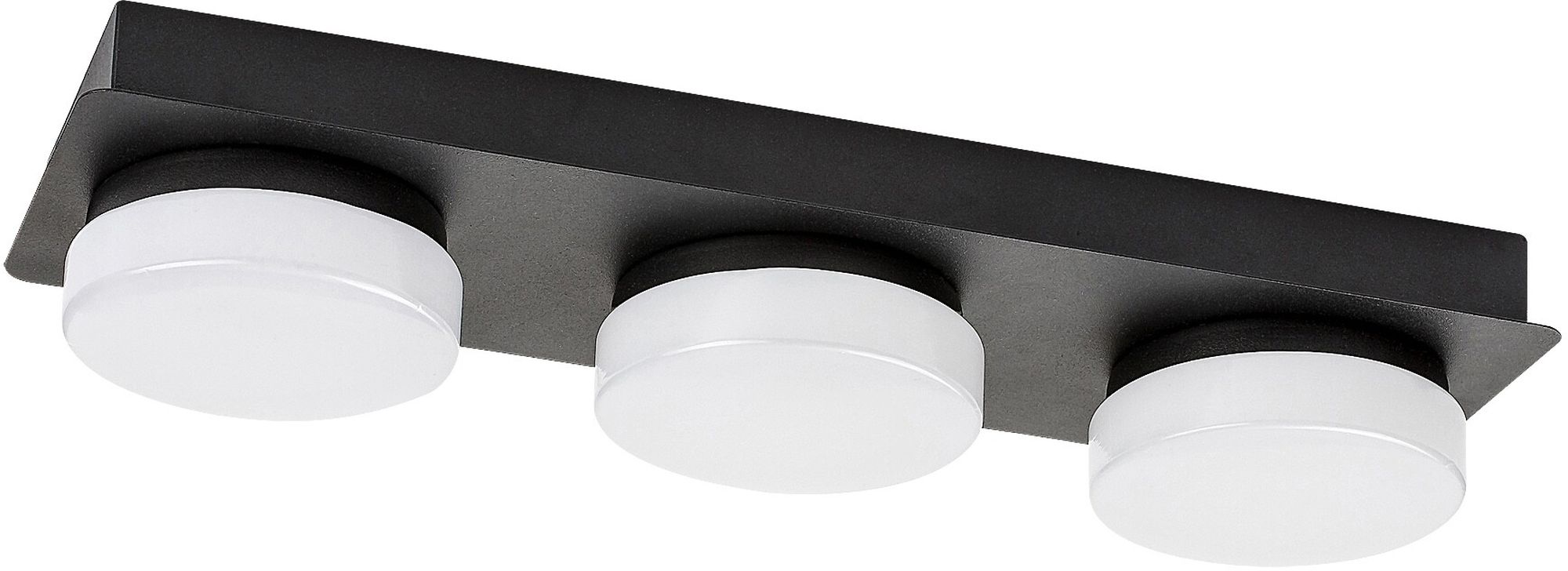 Rabalux Attichus mennyezeti lámpa 3x6 W fehér-fekete 75003