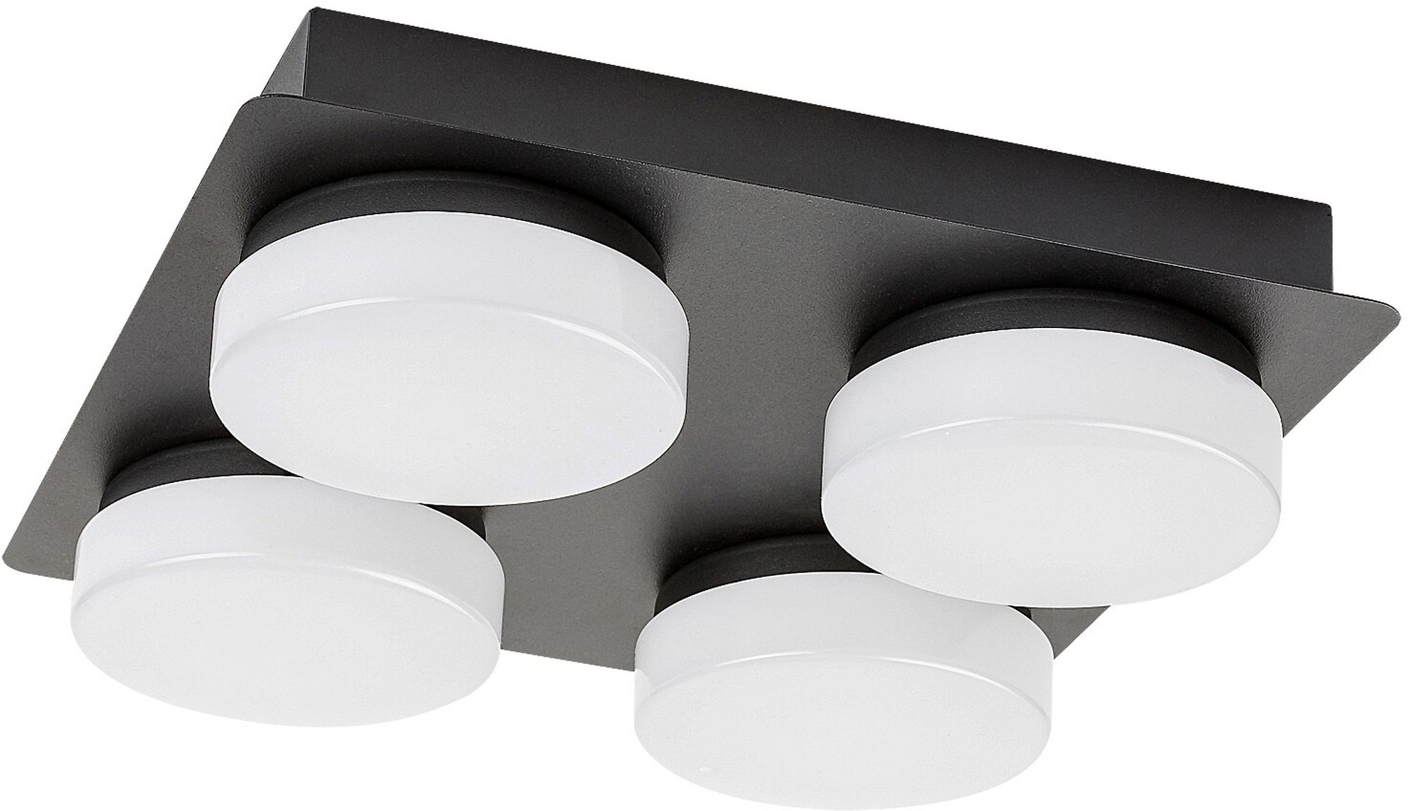 Rabalux Attichus mennyezeti lámpa 4x21 W fehér-fekete 75004