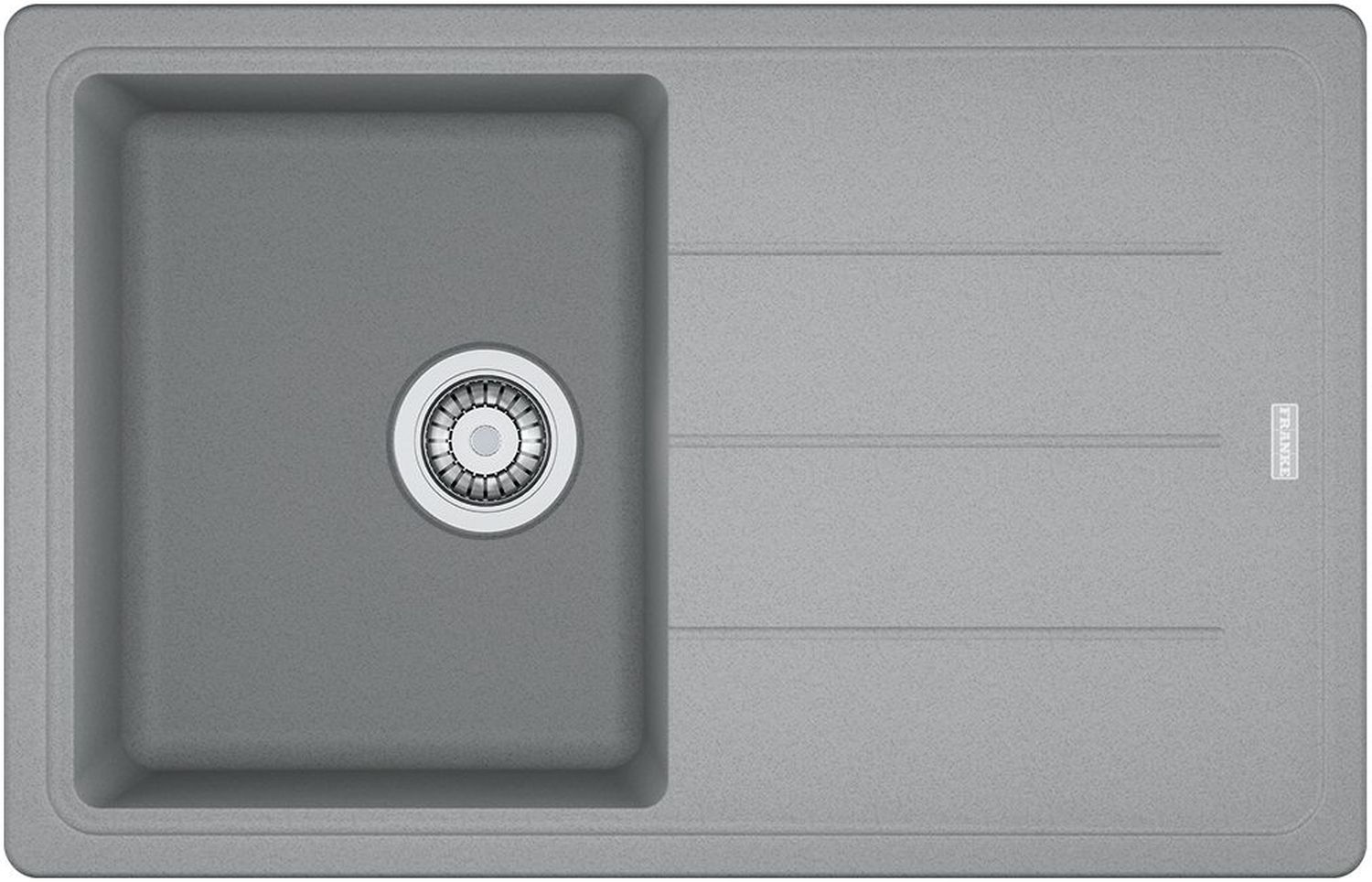 Franke Basis gránit mosogató 78x50 cm szürke/grafit/onix 114.0676.295