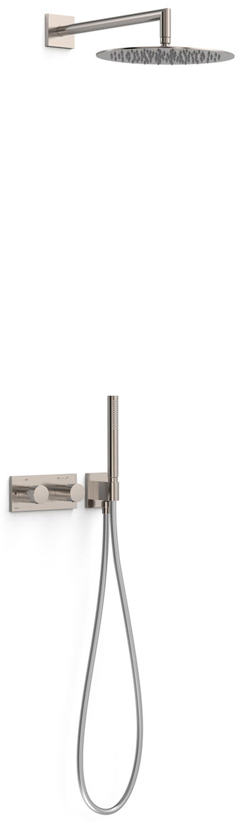 Tres B-System zuhany készlet beépített termosztáttal trópusi zuhany opcióval || 30735204AC