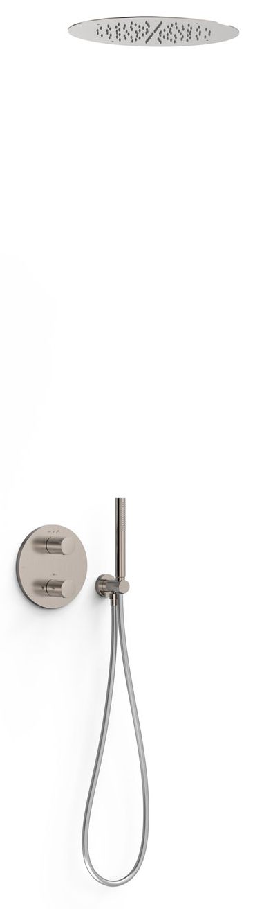 Tres Therm-Box zuhany készlet beépített termosztáttal trópusi zuhany opcióval || 26225005AC