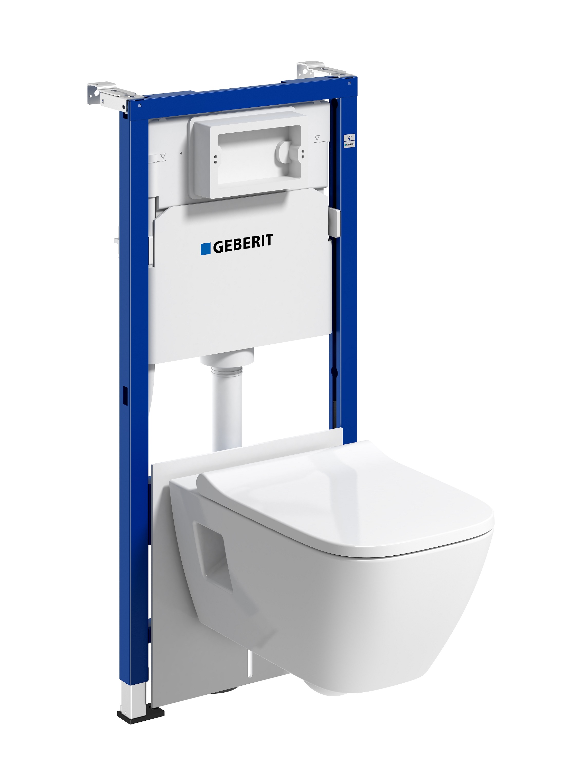 Geberit Duofix wc készlet: keret + tál + 118.344.00.2