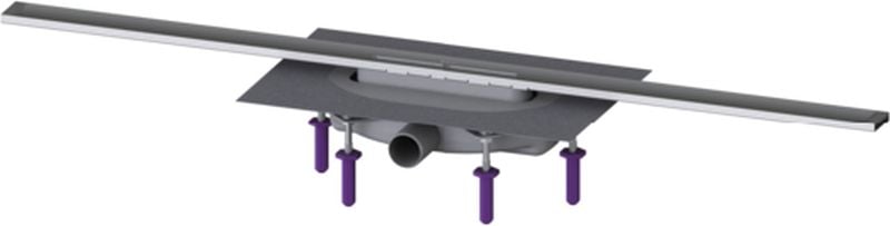 Kessel Linearis Infinity zuhany lefolyó 100 cm acél 45300.10