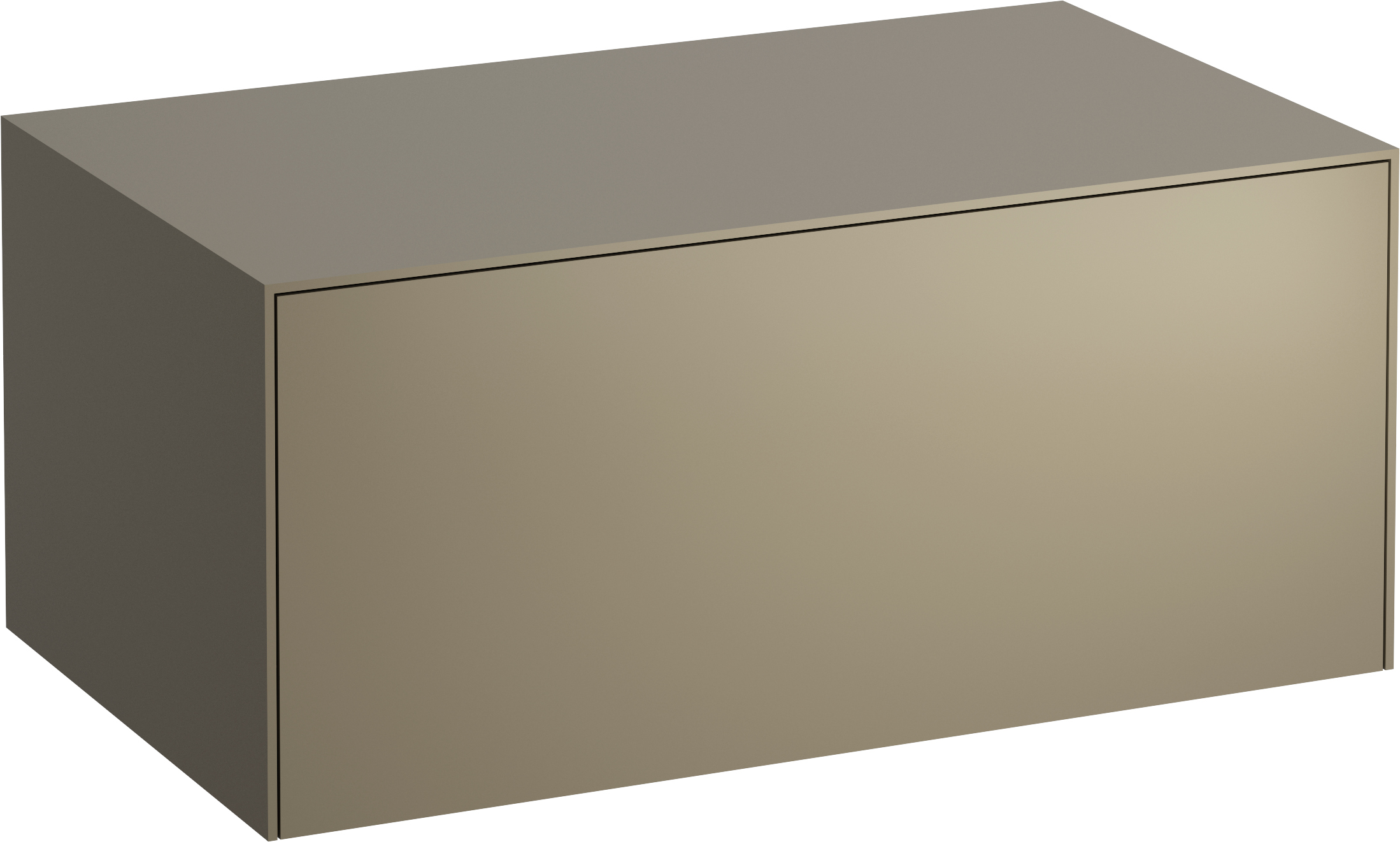 Laufen Sonar szekrény pulttal 77.5x45.5x34 cm mosdókagyló alá akasztható H4054100340421