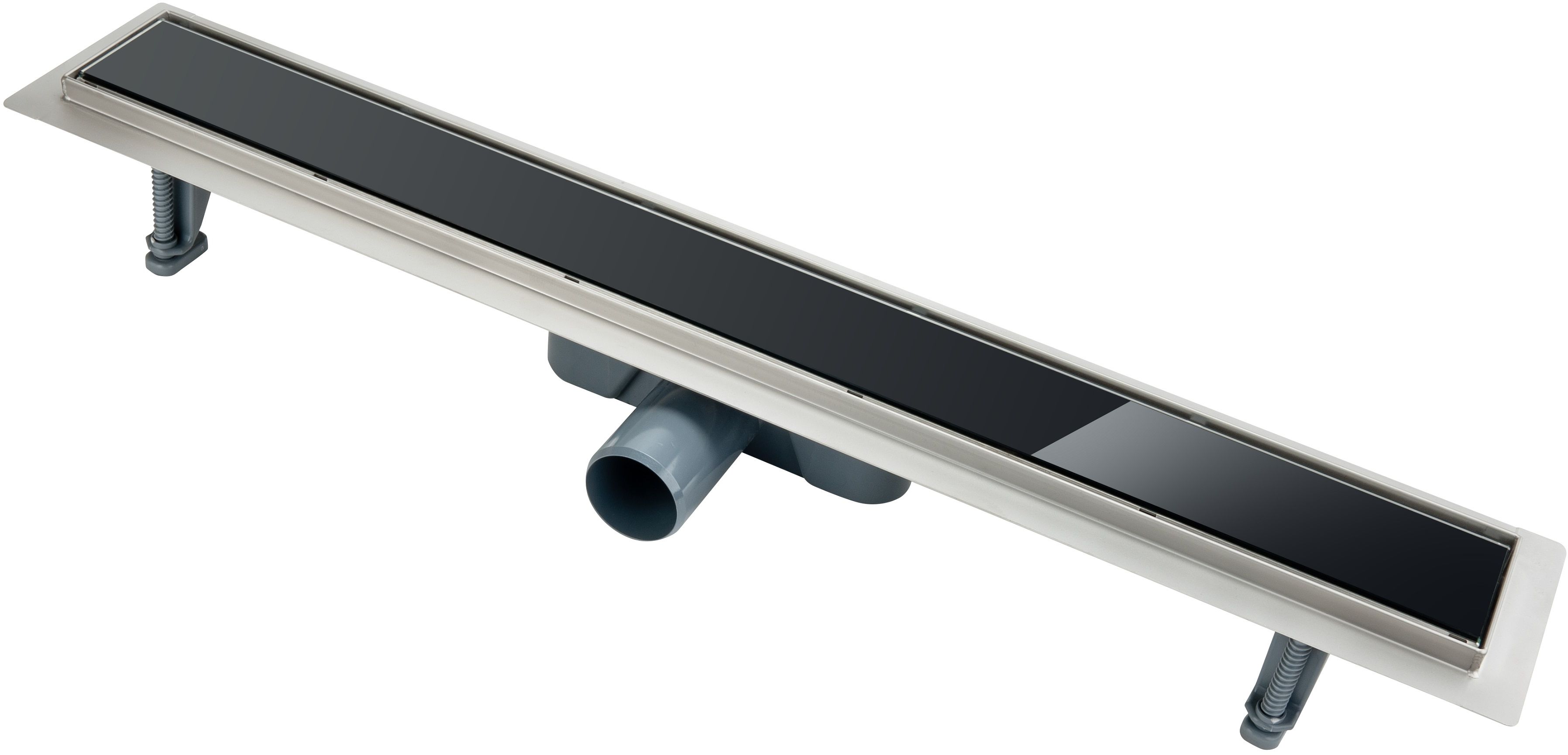 FDesign Kleome lineáris lefolyó ráccsal 60 cm fekete FD74026021