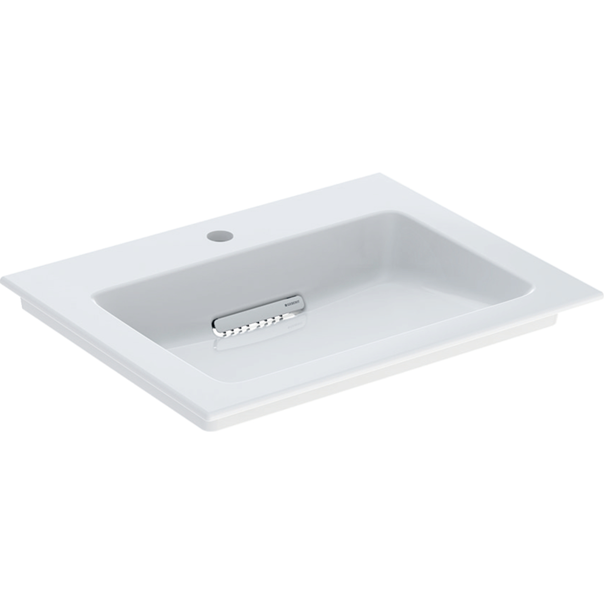 Geberit One mosdótál 60x48 cm négyszögletes beépíthető fehér 505.002.00.1