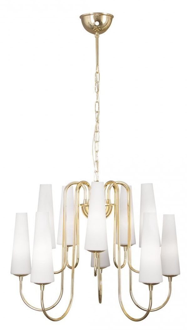 Zuma Line Magnum függőlámpa több mint 6x40 W fehér-arany 1129