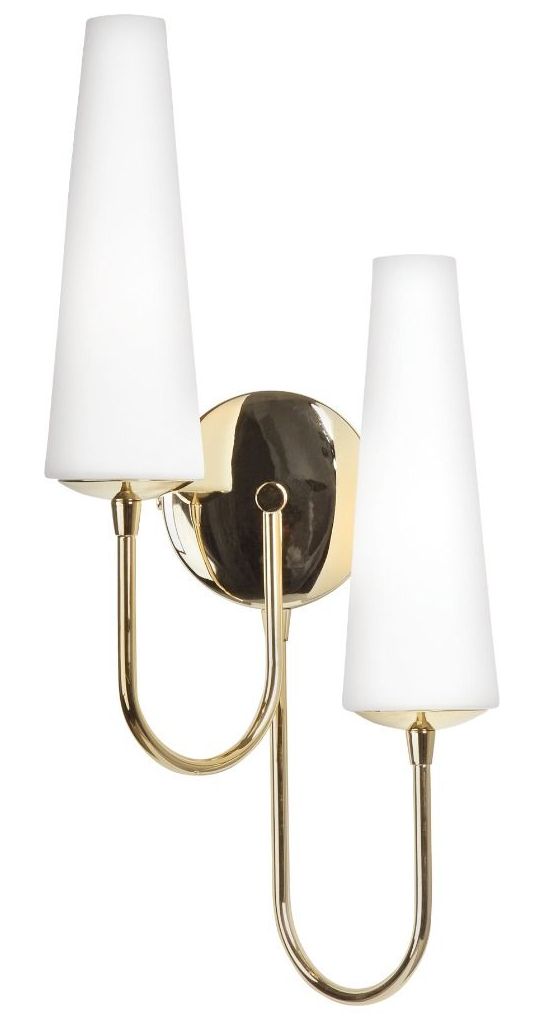 Zuma Line Magnum oldalfali lámpa 2x40 W fehér-arany 1125