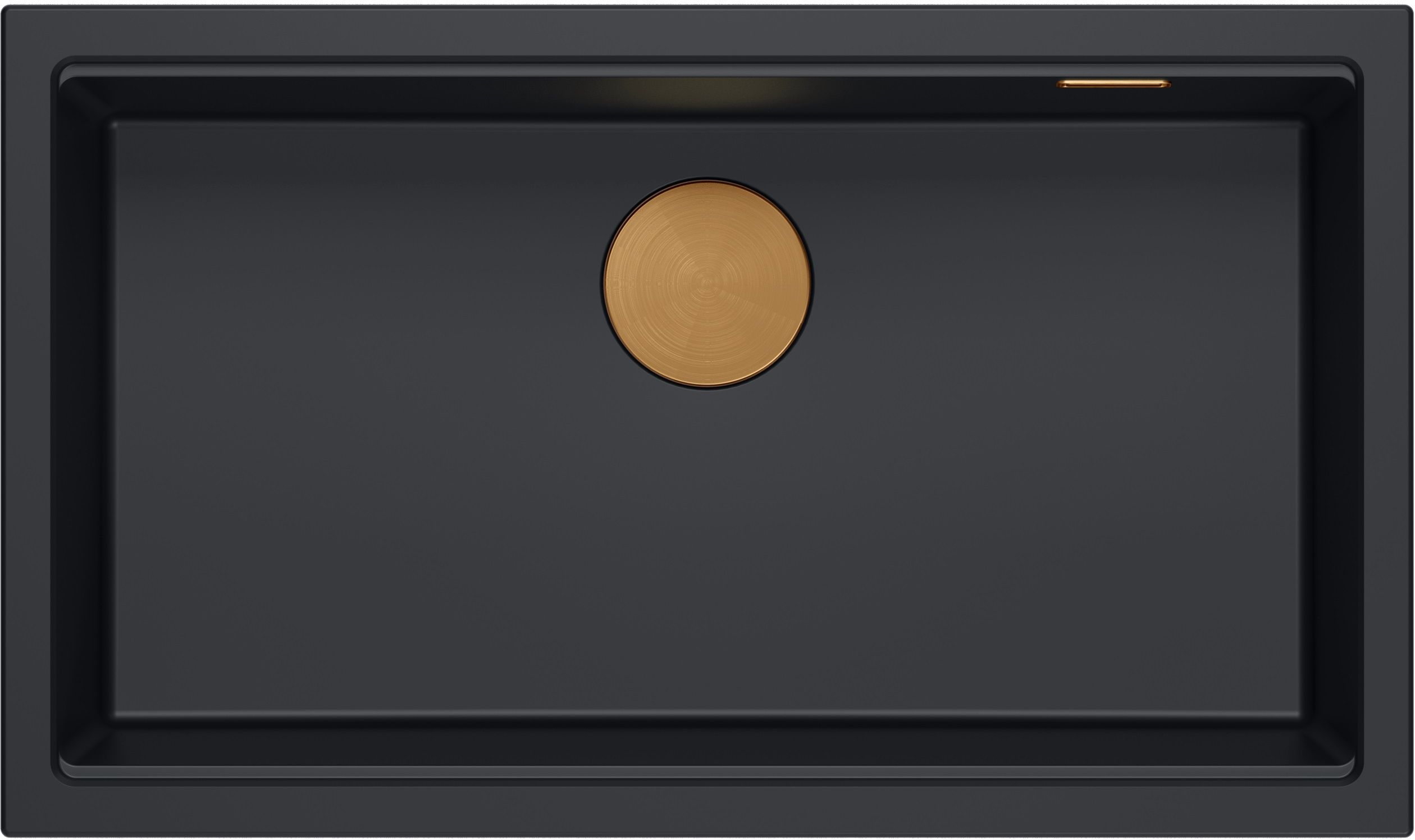 Quadron Logan graniteq mosogató 76x45 cm fekete HQD7644U7_PVDC1_U
