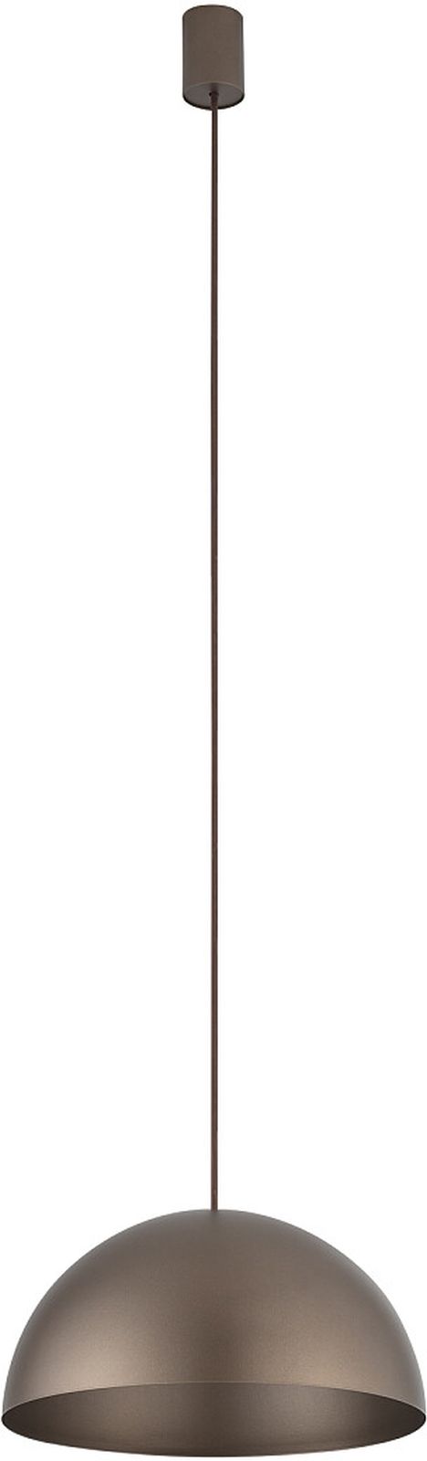 Nowodvorski Lighting Hemisphere függőlámpa 1x12 W barna 10618