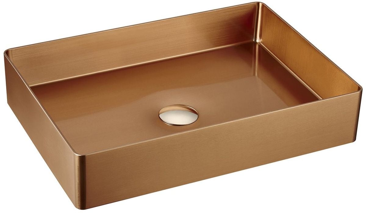 Sapho Aurum mosdótál 50x35.2 cm négyszögletes mosdótálak AU303