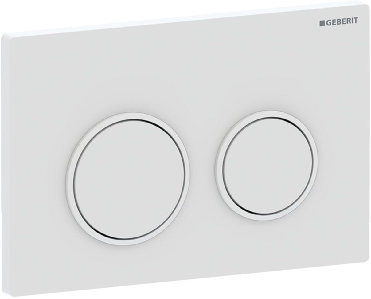 Geberit Omega20 öblítő gomb WC-hez fehér 115.085.01.1