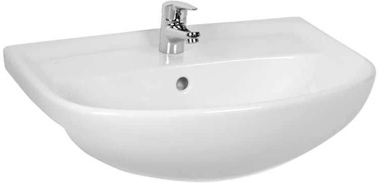 Jika Lyra Plus mosdótál 60x46 cm ovális beépíthető fehér H8133830001041