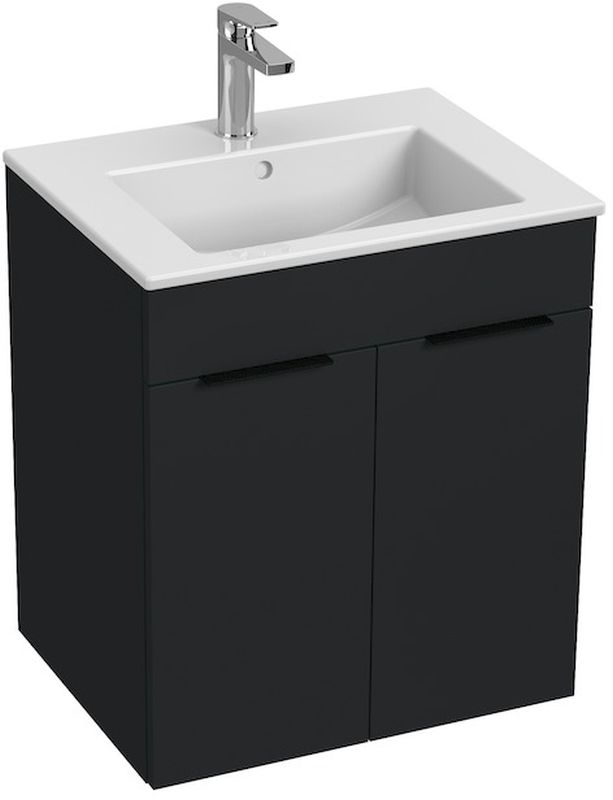 Jika Cube mosdó szekrénnyel 54 cm antracit H4536111763521