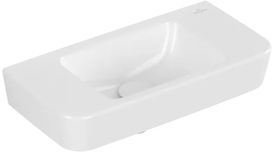 Villeroy & Boch O.Novo mosdótál 50x25 cm négyszögletes klasszikus fehér 43425301