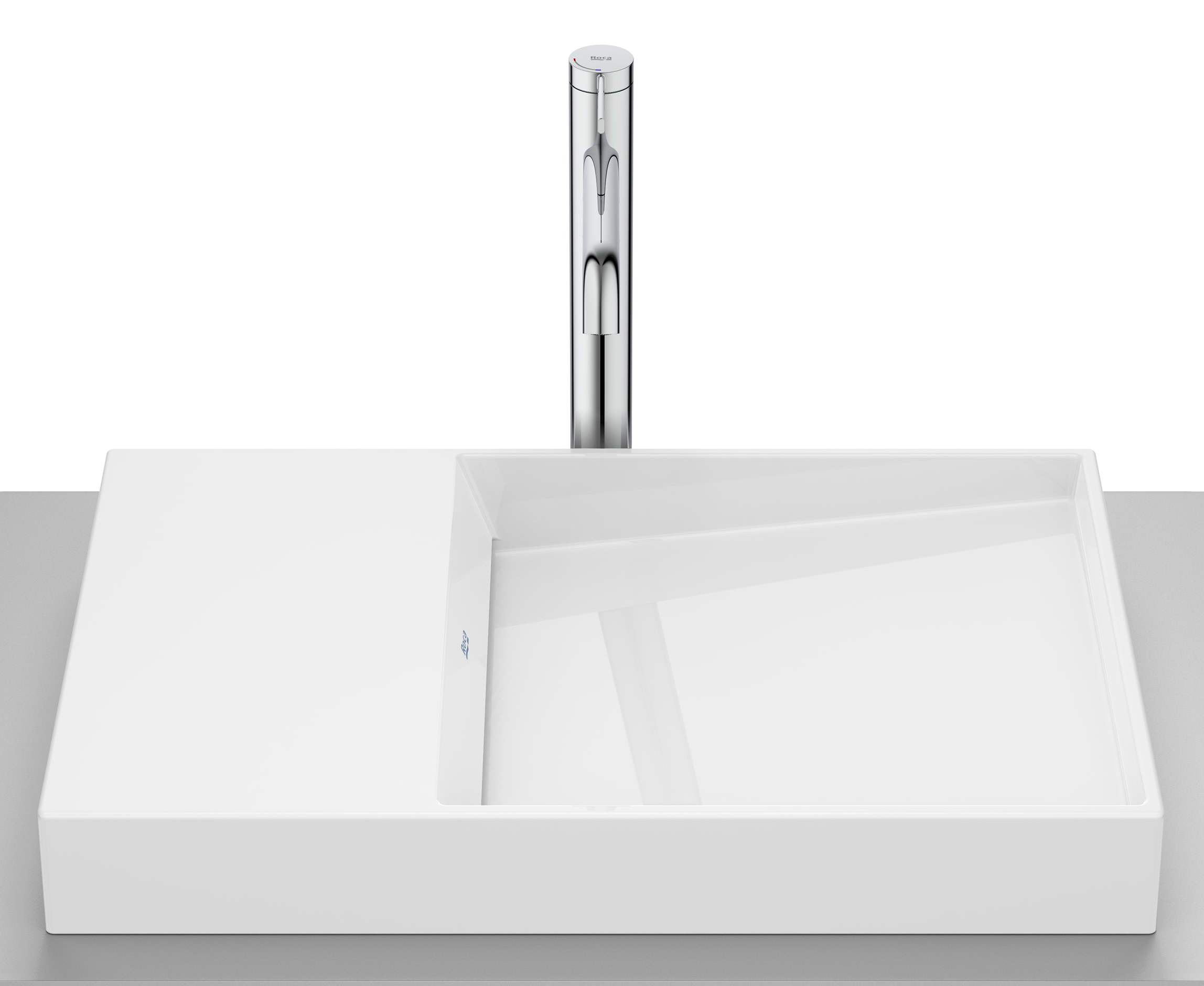 Roca Horizon mosdótál 60x38 cm mosdótálak fehér A327279S0B