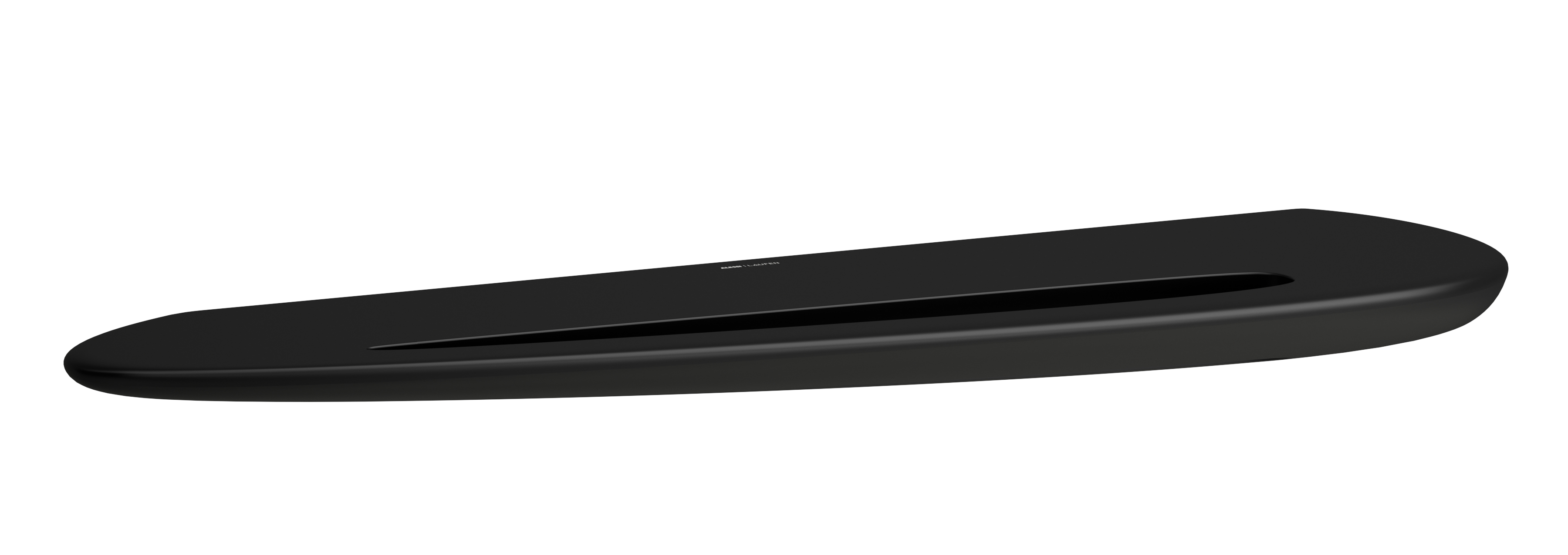 Laufen Il Bagno Alessi fürdőszoba polc 63 cm fekete H8709727160001