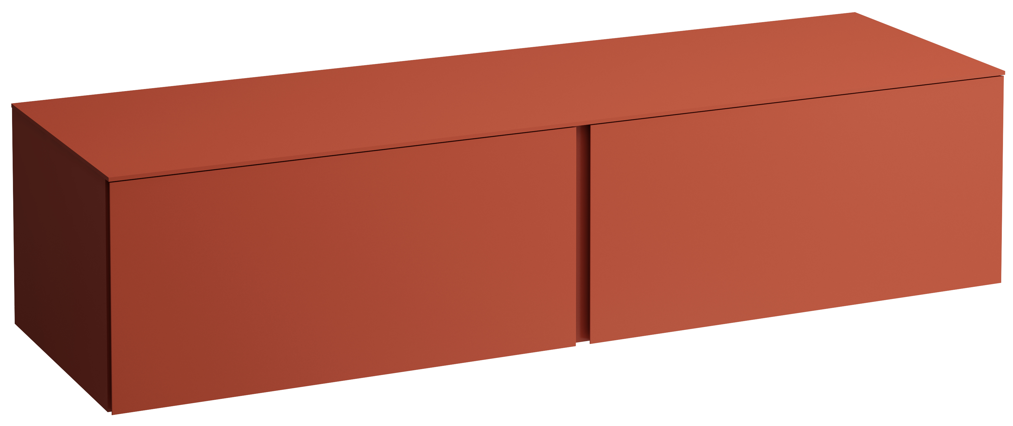 Laufen Il Bagno Alessi szekrény pulttal 160x50x37 cm mosdókagyló alá akasztható H4303300972691