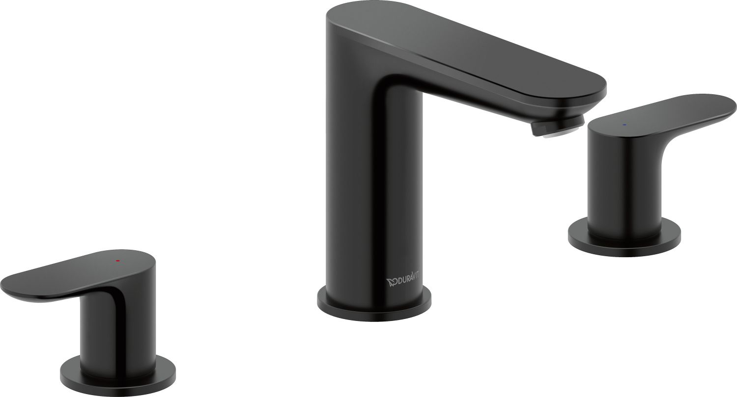 Duravit Wave mosdócsaptelep álló fekete WA1060005046