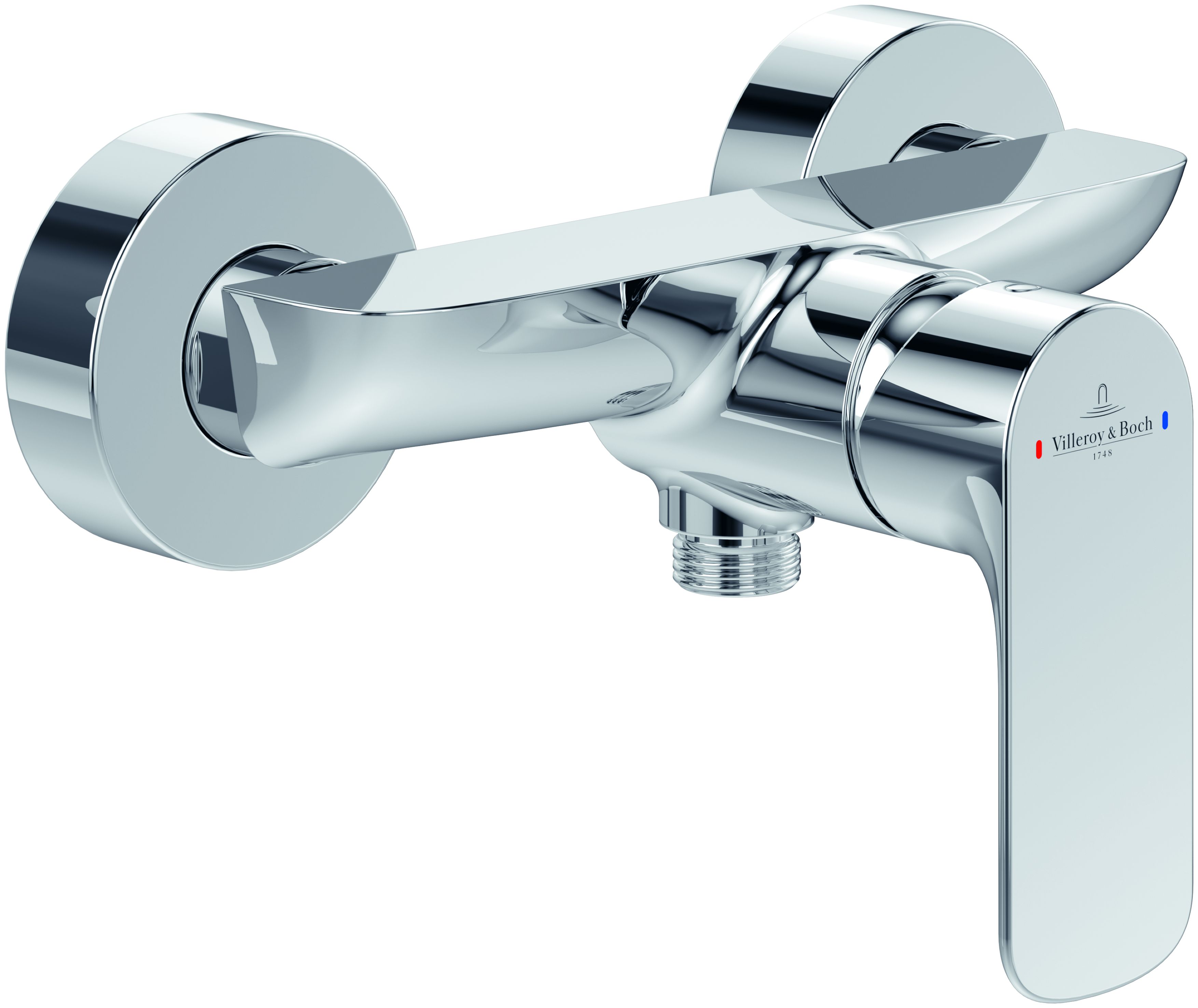 Villeroy & Boch O.Novo zuhanycsaptelep fal króm TVS10400100061