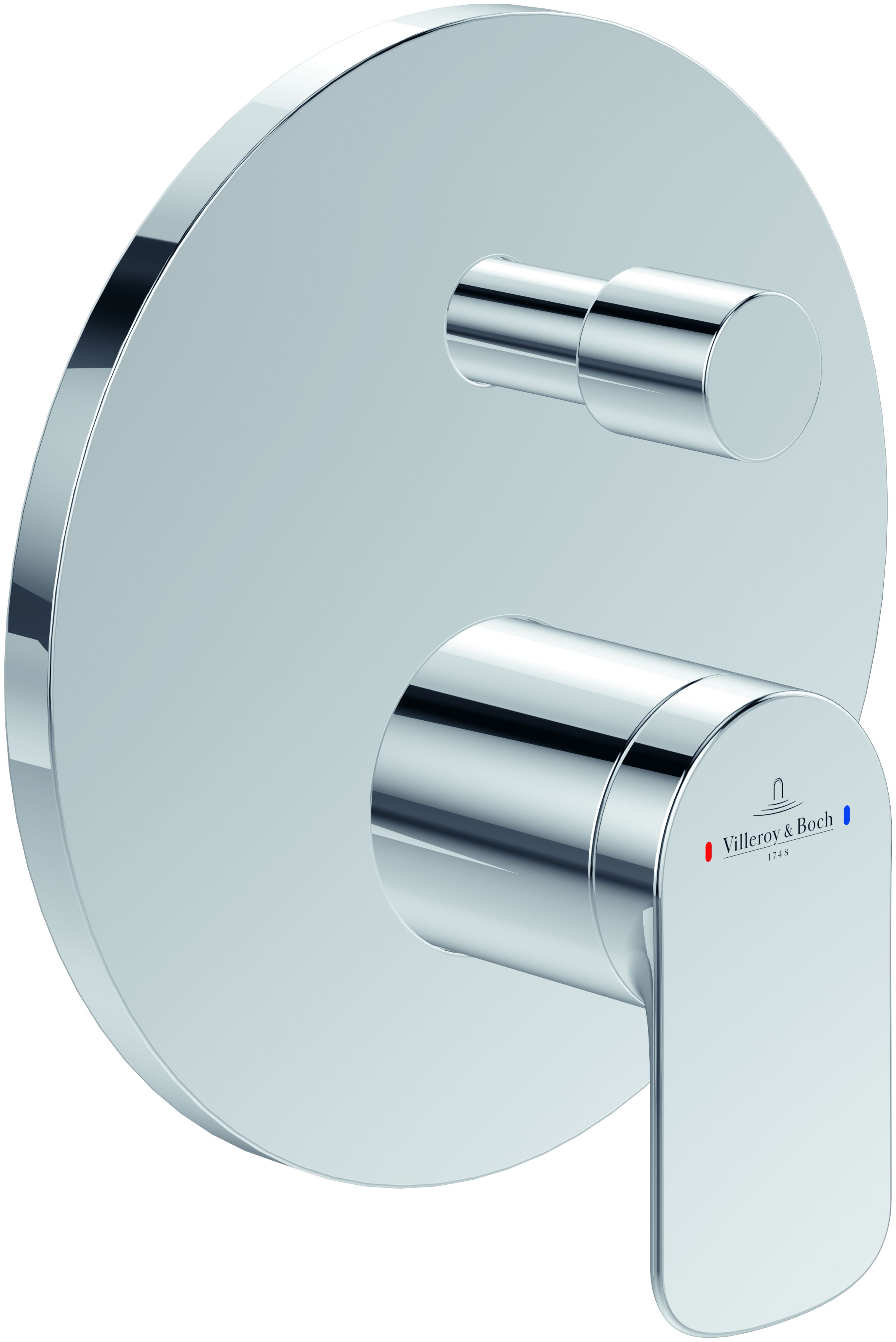Villeroy & Boch O.Novo kád és zuhany csaptelep süllyesztett króm TVS10435300061