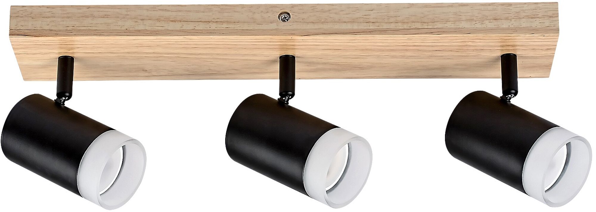 Rabalux Toras mennyezeti lámpa 3x5 W fekete-fa 73123