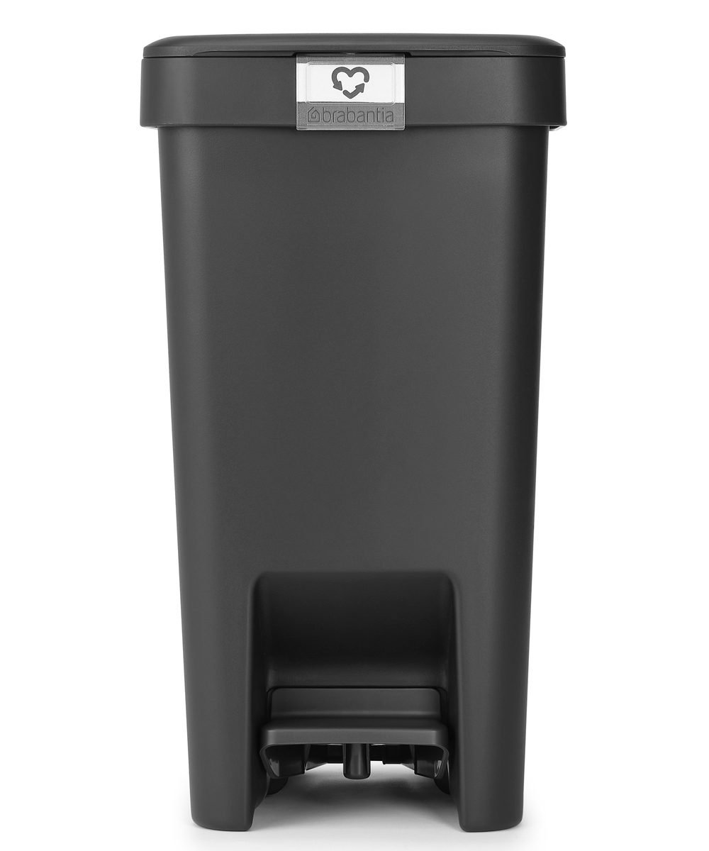 Brabantia StepUp hulladéktartály 10 l fekete-szürke 800344