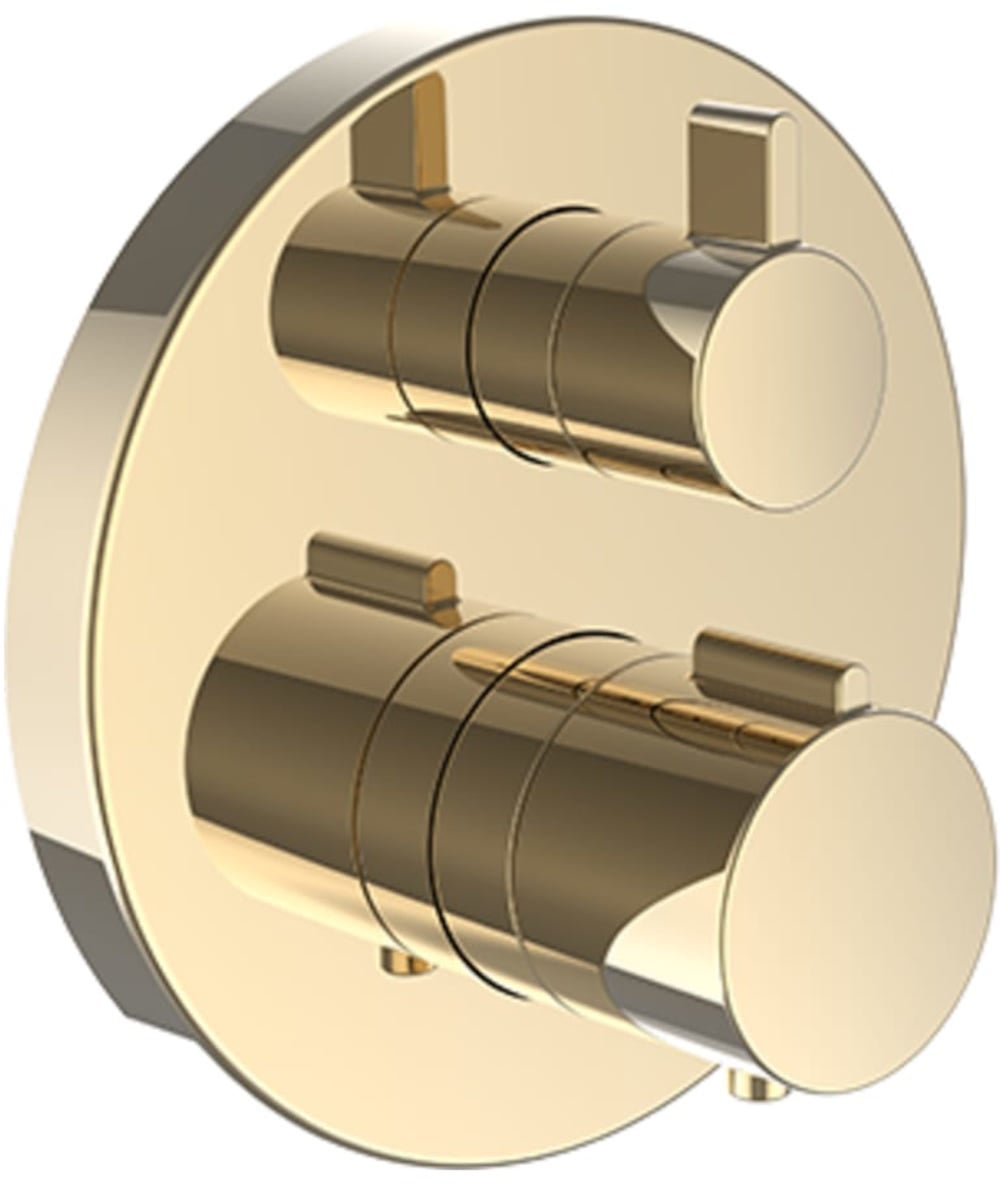 Laufen City Therm kád és zuhany csaptelep süllyesztett z termosztáttal arany HF905475463000
