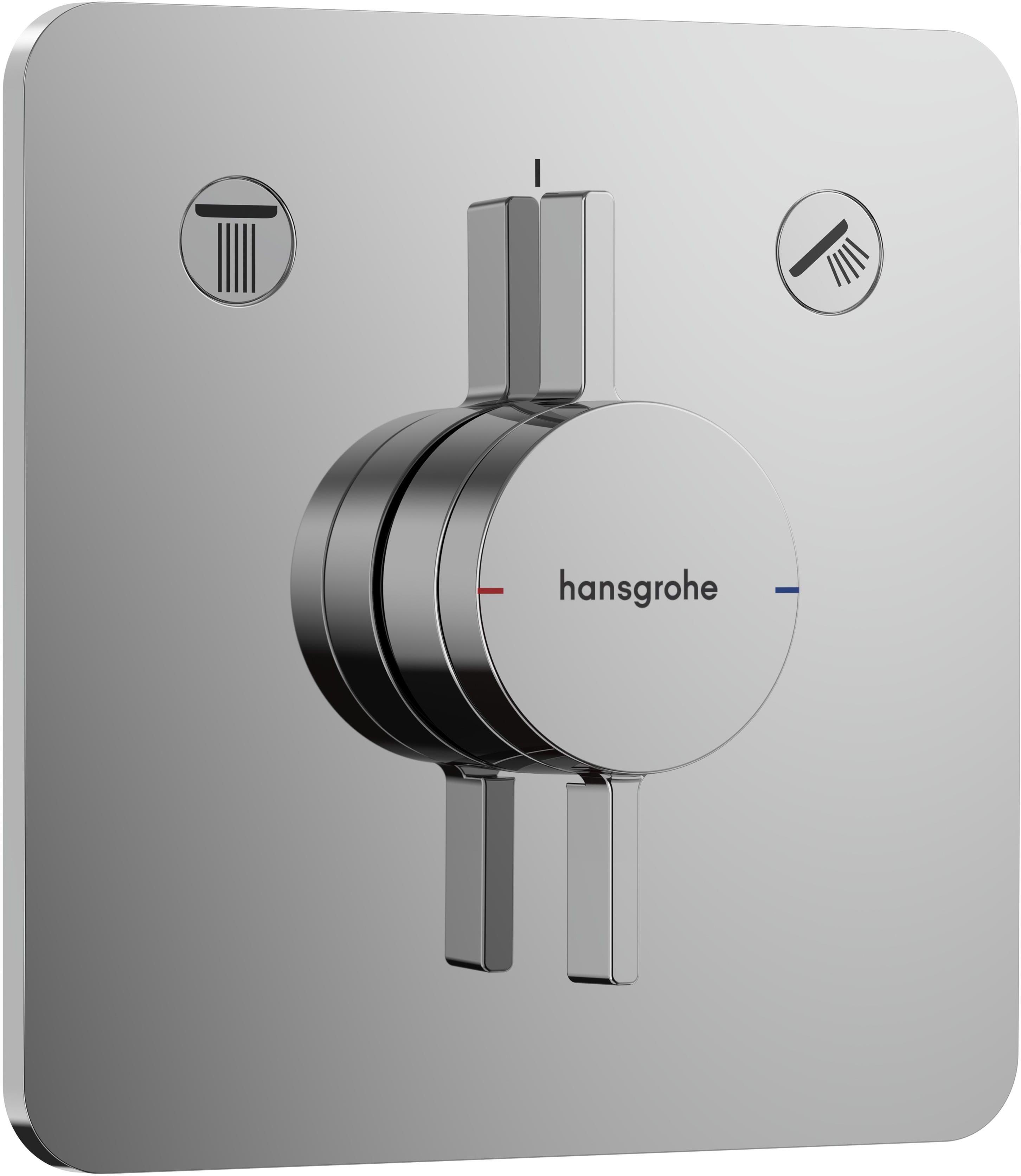 Hansgrohe DuoTurn Q kád és zuhany csaptelep süllyesztett króm 75414000