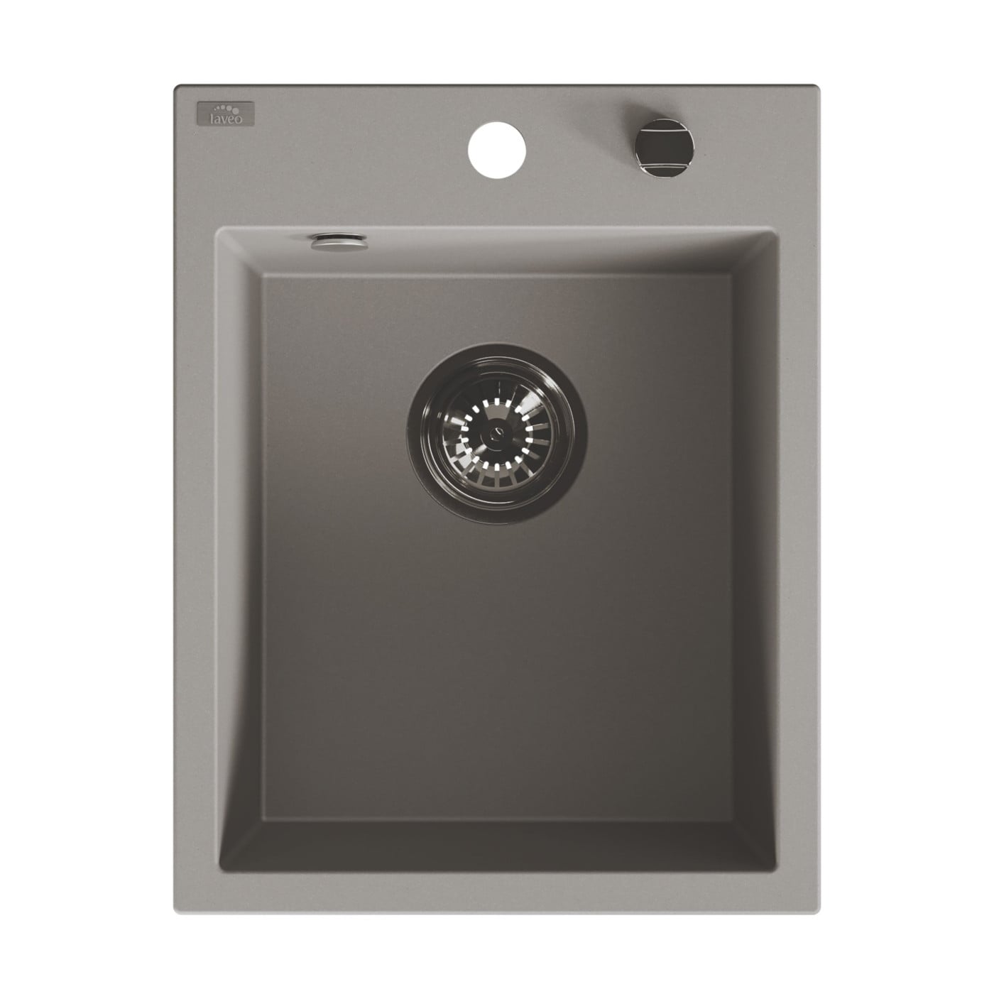 Laveo Monchichi gránit mosogató 50x39 cm szürke/grafit/onix SBO510Y