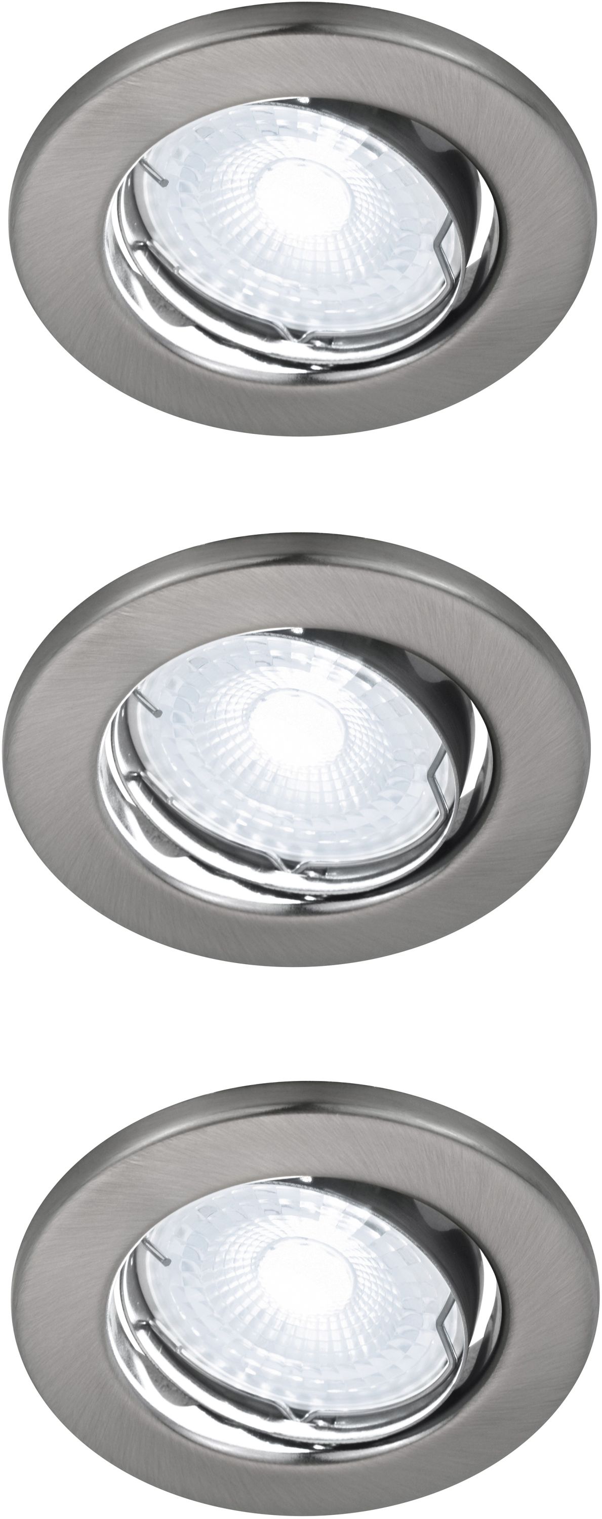 Nordlux Canis beépített lámpa 3x4.7 W nikkel 49390155