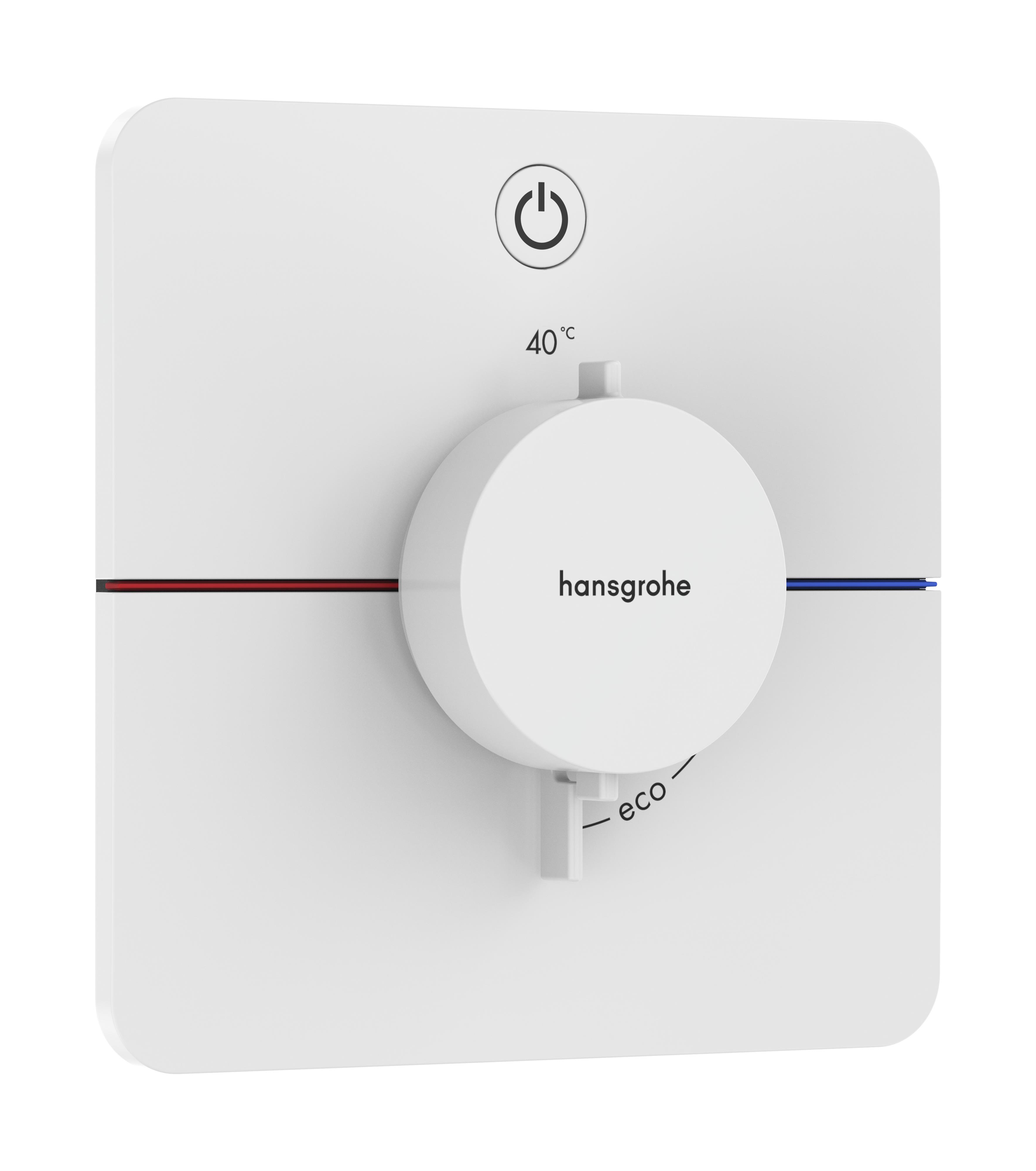 Hansgrohe ShowerSelect Comfort Q zuhanycsaptelep süllyesztett z termosztáttal fehér 15581700
