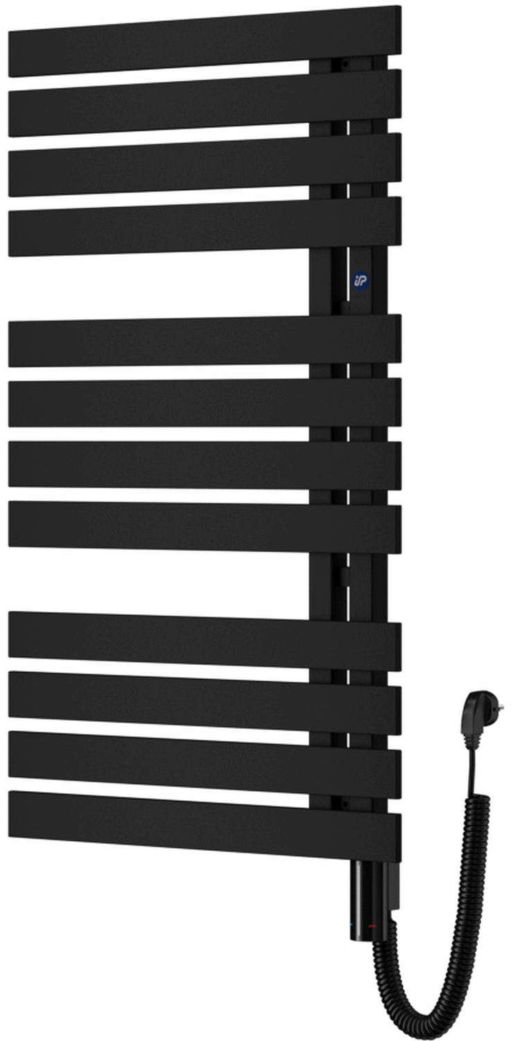 Instal Projekt Pop Star Electro elektromos fűtés 119x50 cm fekete POPSE-50/120C75+GH-06C2