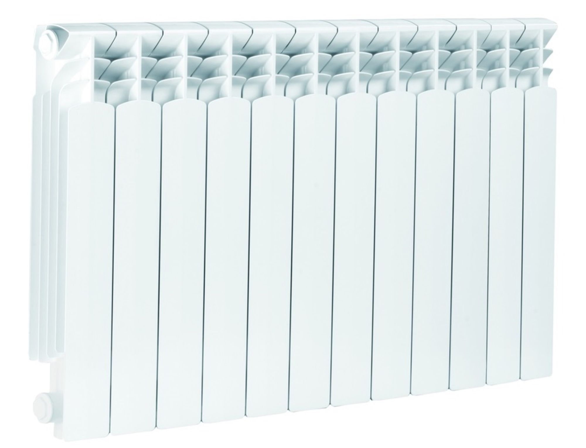 KFA Armatura G500F szobai radiátor 57.2x96.6 cm podłączenie oldalsó fehér 789-120-44