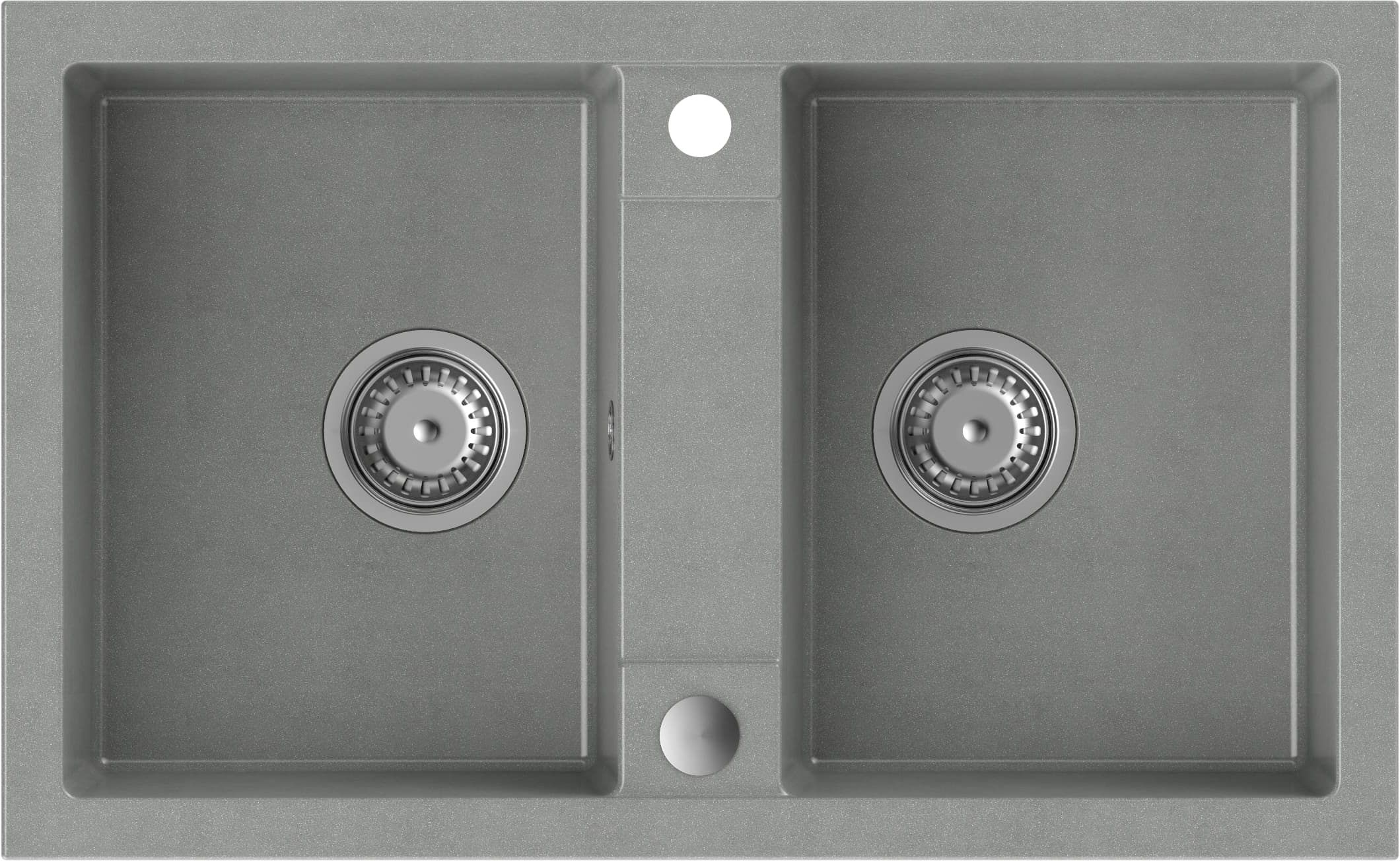 Quadron Denzel graniteq mosogató 78x48 cm szürke/grafit/onix HDQ27848SZK