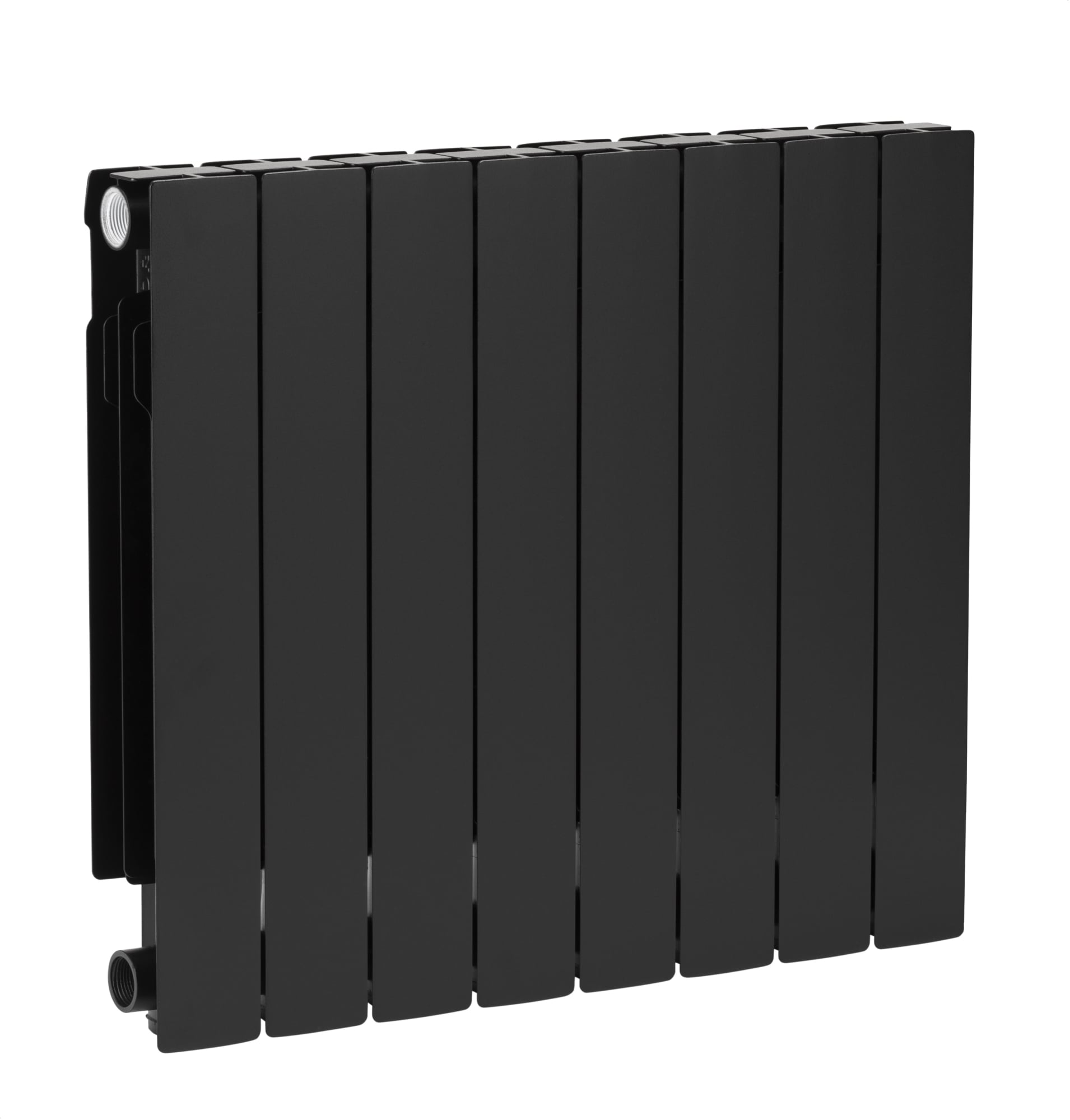 KFA Armatura ADR szobai radiátor 57x64.4 cm podłączenie oldalsó fekete 763-080-81