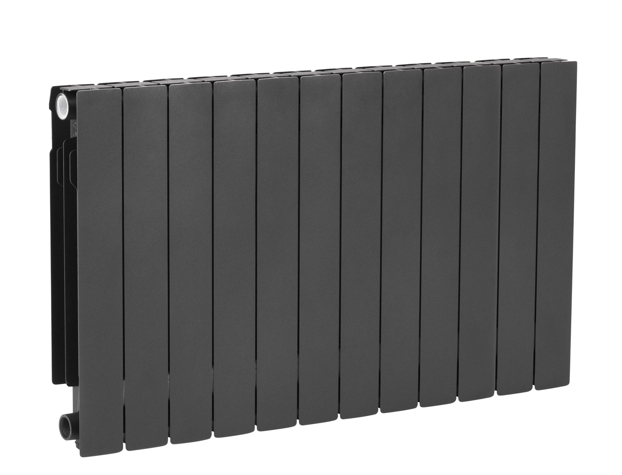 KFA Armatura ADR szobai radiátor 57x96.6 cm podłączenie oldalsó grafit 763-120-61