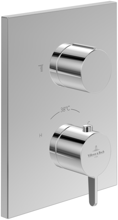 Villeroy & Boch Conum kád és zuhany csaptelep süllyesztett igen króm TVS12700200061