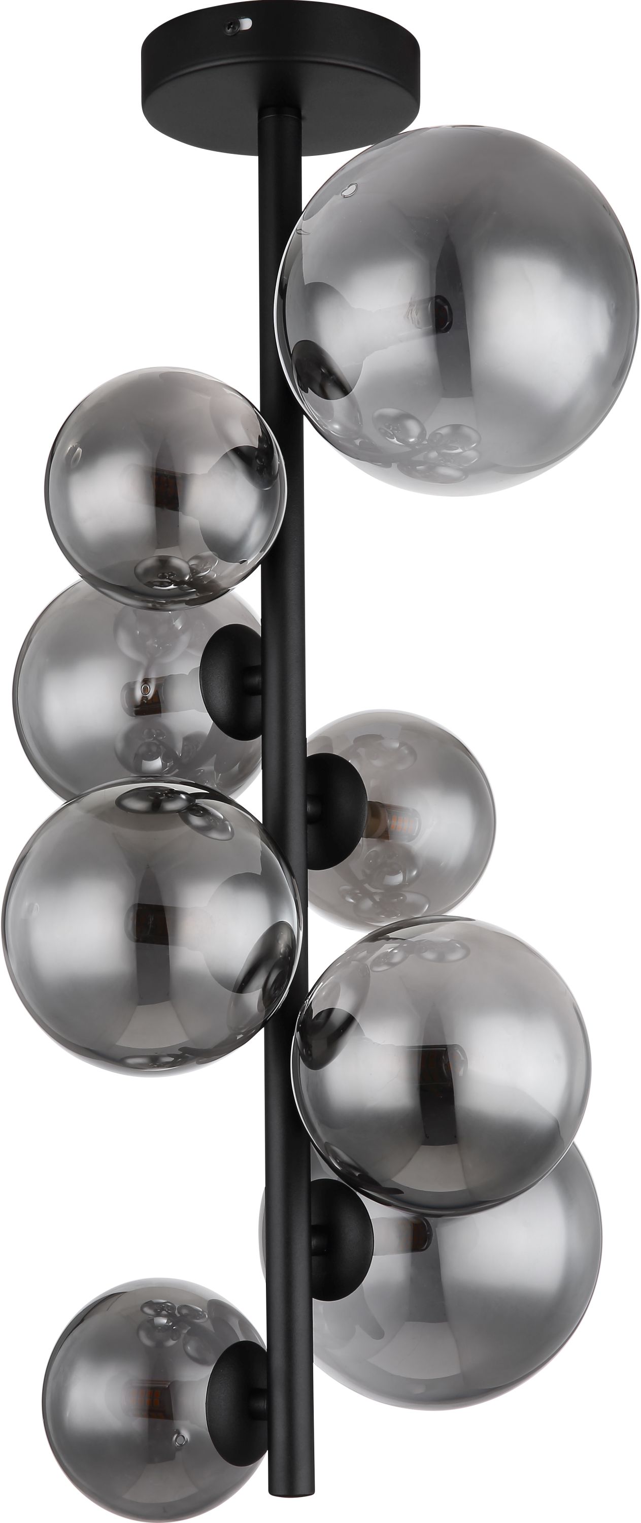 Globo Lighting Riha mennyezeti lámpa több mint 6x3.5 W fekete-füst színű 56133-8D