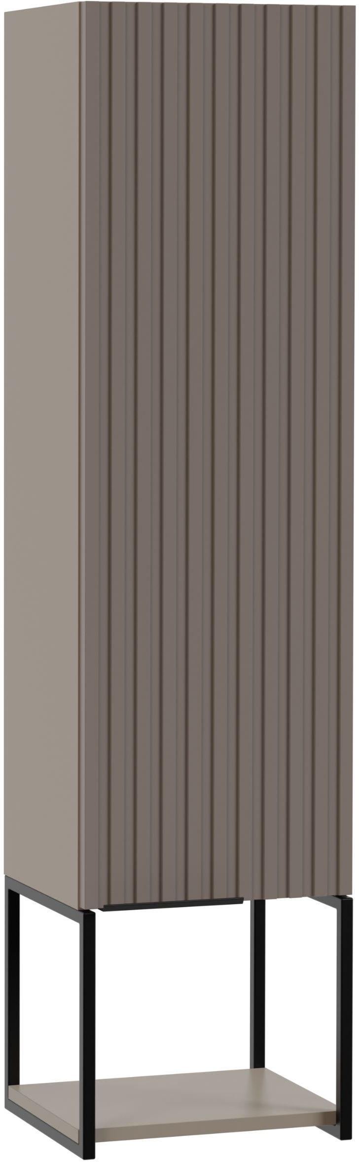 Strama Turf szekrény 33x28x130 cm oldalra akasztható szürke 24.200.66