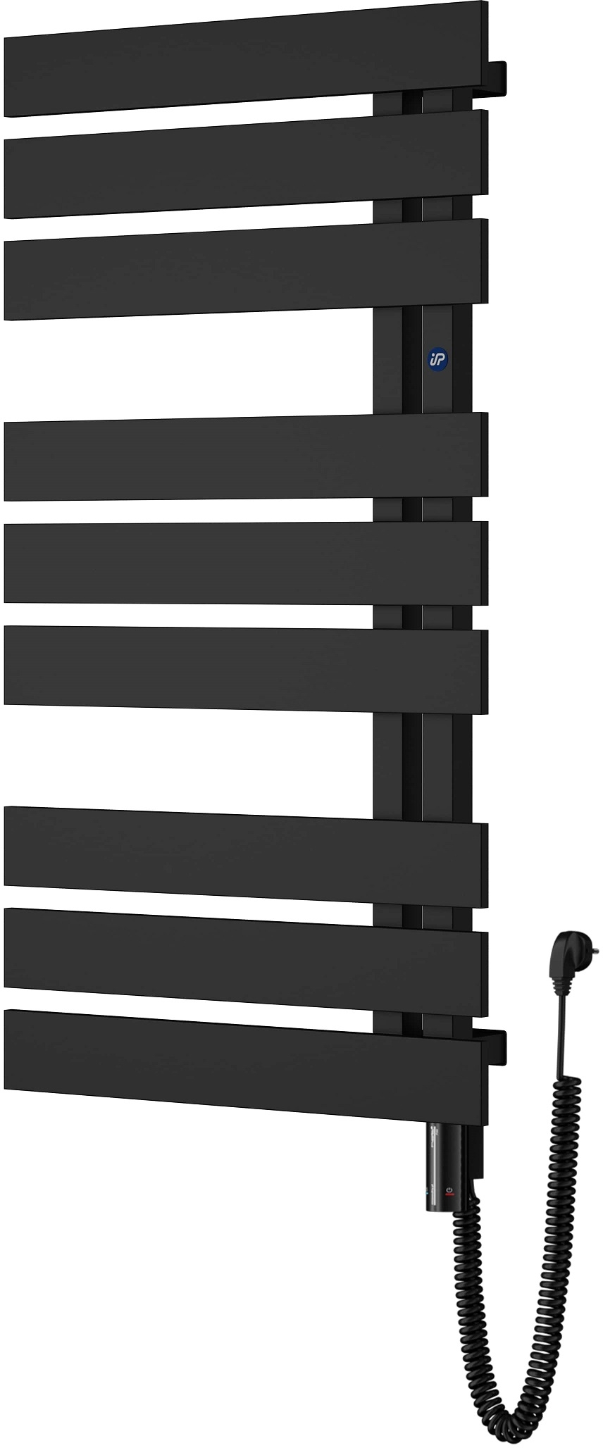 Instal Projekt Nameless Electro elektromos fűtés 161x60 cm fekete NAME-60/160C31+GH-06C2